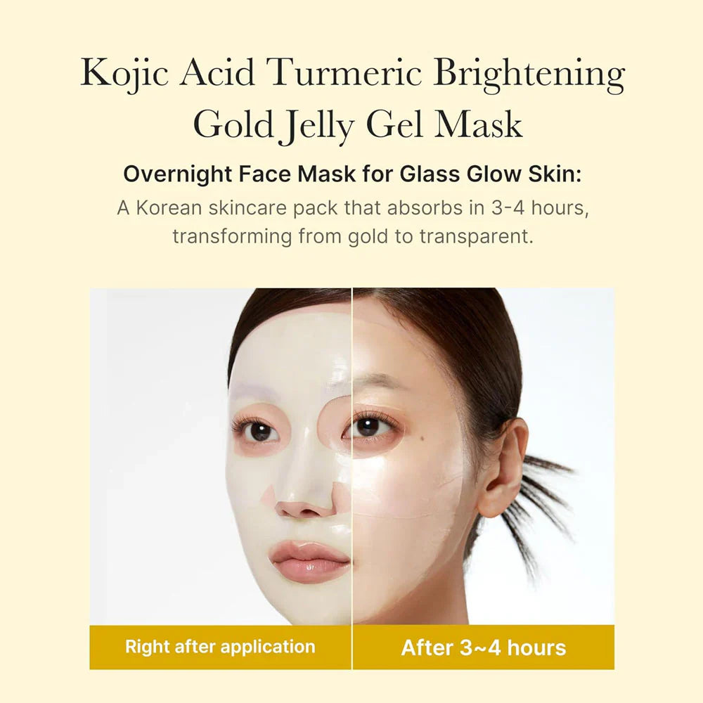 Medicube Kojic Acid Turmeric Brightening Gel Mask - sheesha