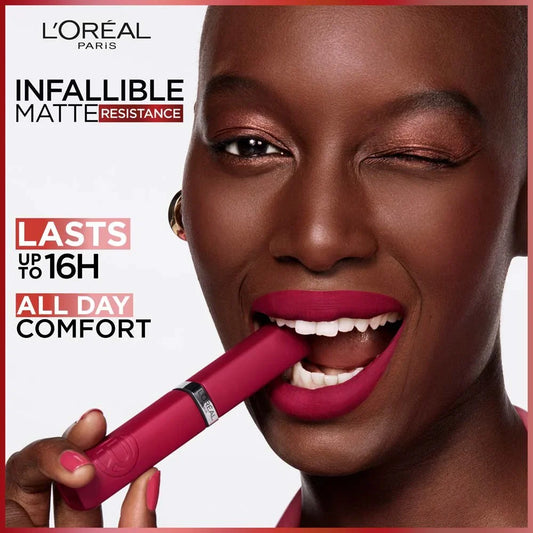 Loreal Infallible Matte Resistance Liquid Lipstick - sheesha